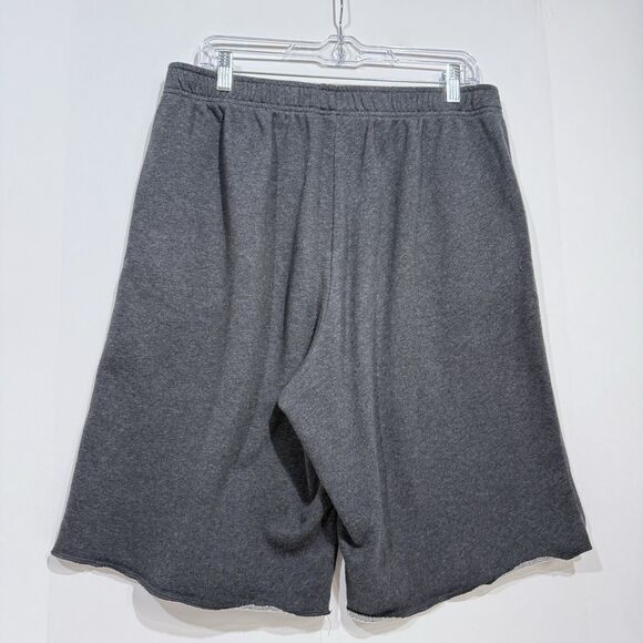 PUMA Men's Sweat Bermuda Shorts Large Gray Regular Fit Cotton 11.5” Inseam - Picture 14 of 16